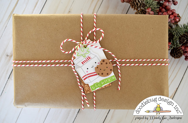 christmas gift tags by @WendySue for Doodlebug Design