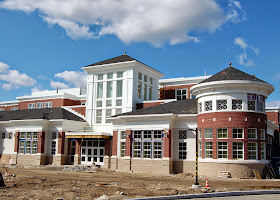 the new Franklin High School - under construction