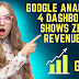 Google analytics 4 dashboard showing revenue zero 0