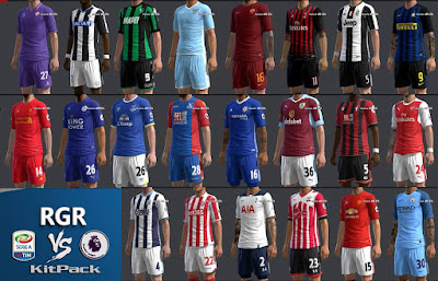 Kitpack Season 16/17 V.1 by RGR Serie A VS Premier League