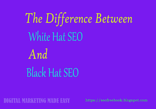 White Hat SEO and Black Hat SEO