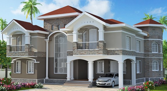 model teras rumah mewah terbaru