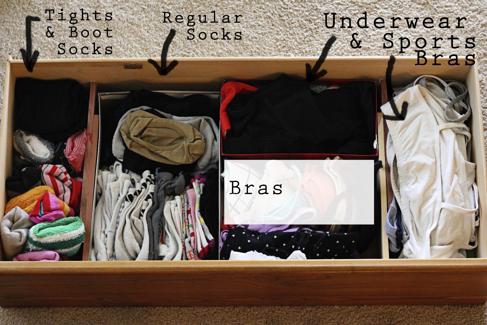 The Lady Okie: Where I Show You My Underwear Drawer