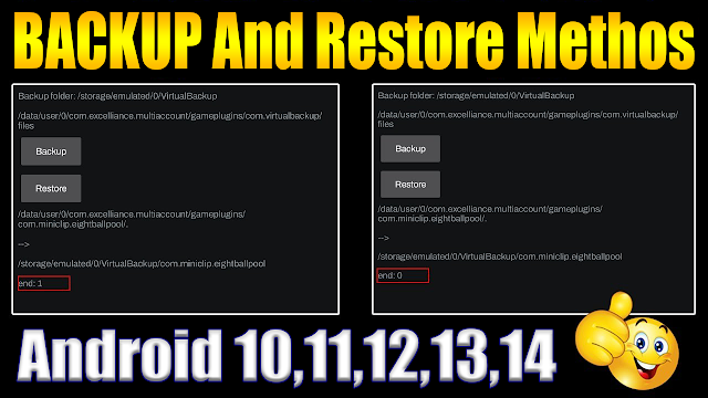 Backup And Restore Trick