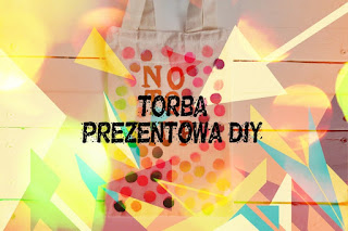 Torba prezentowa DIY torebka na wino 