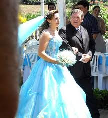 2013 Blue Wedding Dresses Photos