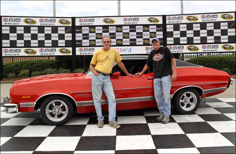  built this beautiful 1973 Ford Gran Torino Sport a few years ago