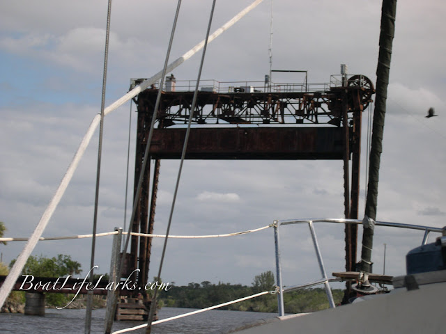 Port Myakka railroad bridge. Scary!