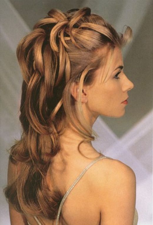 half up half down wedding hairstyles