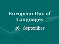 European Day of Languages - 26 September.