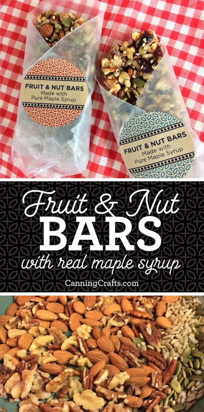 Fruit & Nut Bars with Maple Syrup recipe