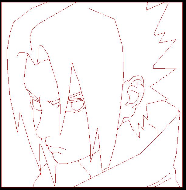 Mewarnai Gambar  Sketsa Naruto  Hitam  Putih  Terbaru KataUcap