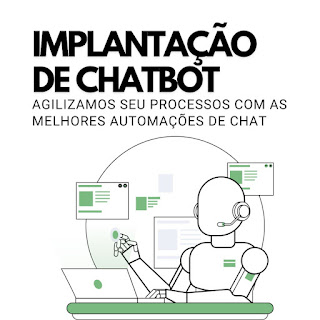 Implantação de ChatBot | Mensagens de Atendimento Automatizadas c/ IA