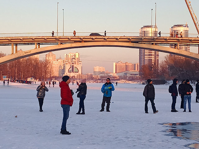 Київ, Гідропарк. Водохреща