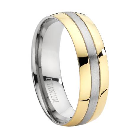 Let Menâ€™s Titanium Wedding Bands be your Ring for Life