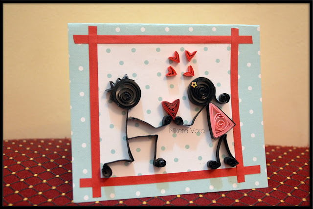 paper quilling love cards