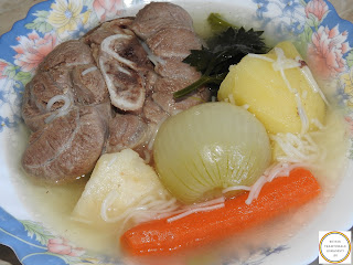 Supa de rasol de porc cu legume reteta,