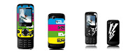 mobile Sony Ericsson spécifiquement designé par Quiksilver