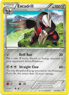 Excadrill Primal Clash Pokemon Card