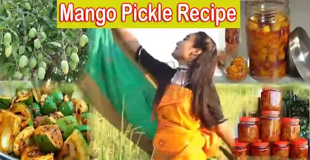 How to Make Indian Mango Pickle Recipe? आम का असली अचार कैसे बनाते है