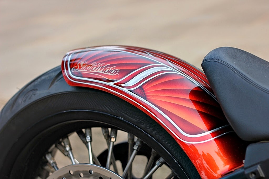 Modifikasi Motor Harley