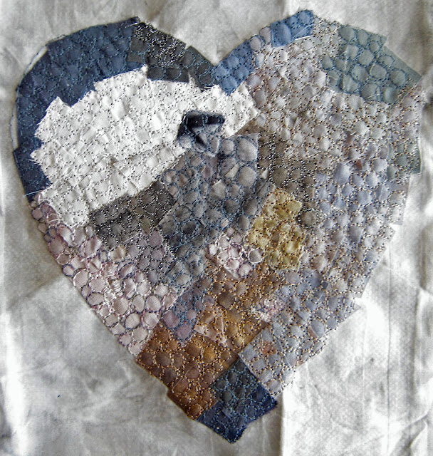 fabric heart