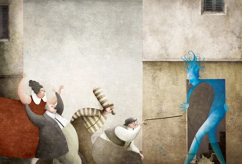 Gabriel Pacheco 1973 - pintor mexicano visionario surrealista