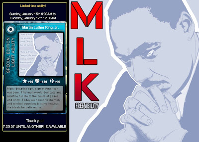 Martin Luther King Jr at Superhero City