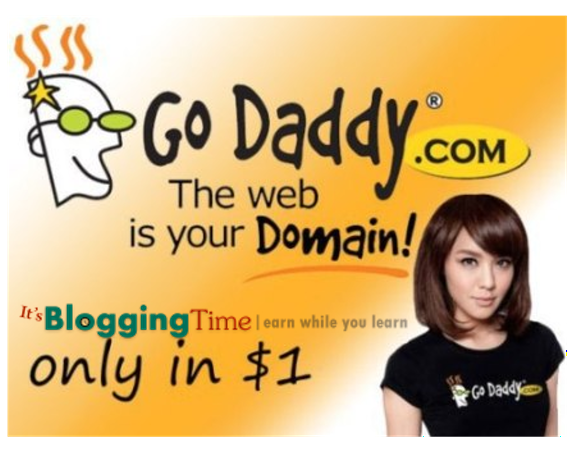 Trick to Buy Domains Only in 1$ From Godaddy without coupons