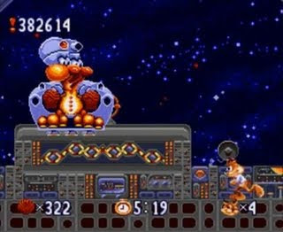 Cerebro de la Bestia - Bubsy - Final Boss