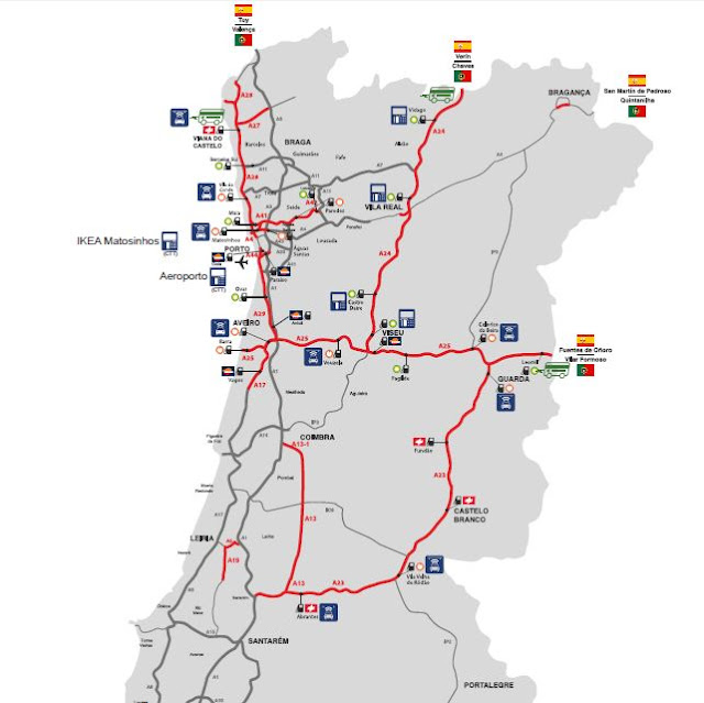 carreteras de peaje en portugal