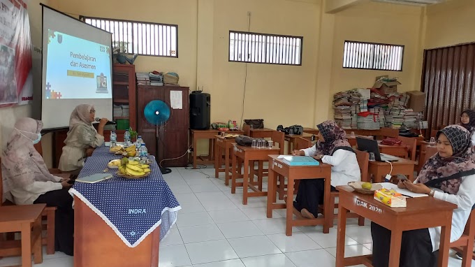 Workshop kurikulum operasional satuan pendidikan Digelar di SDN Pasir Putih 03