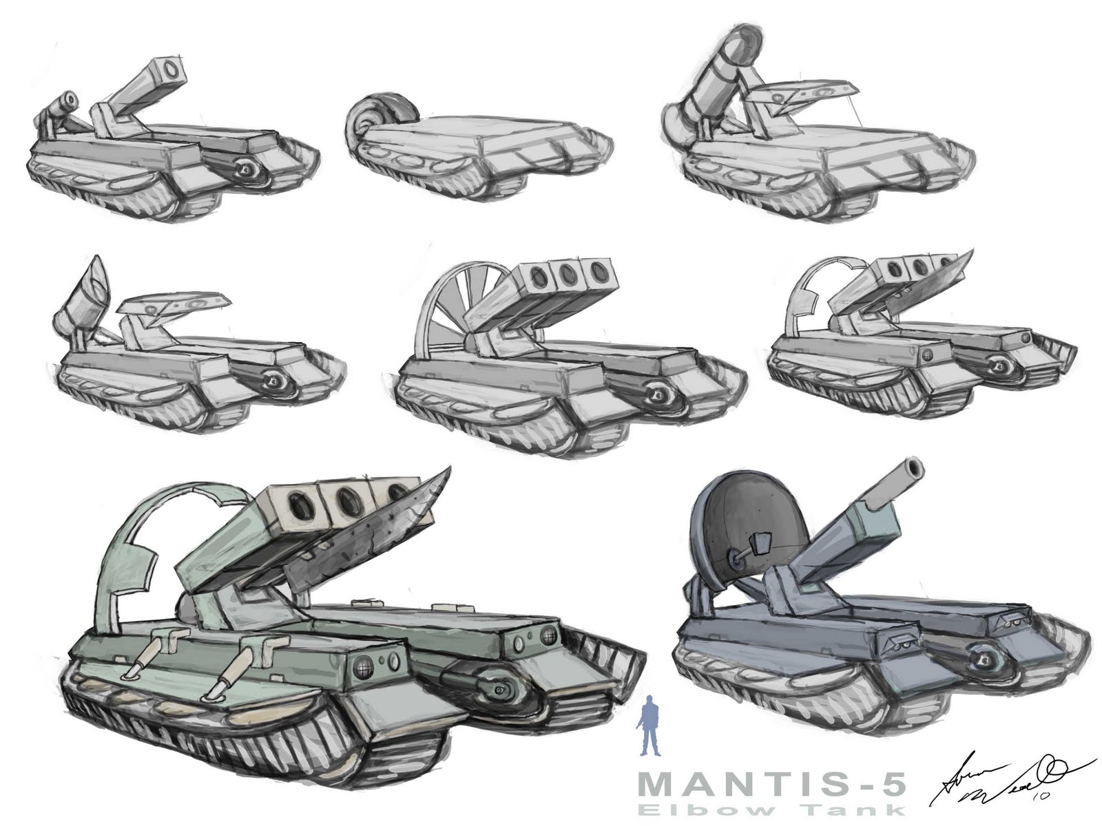 Mantis-5 (Elbow Tank)