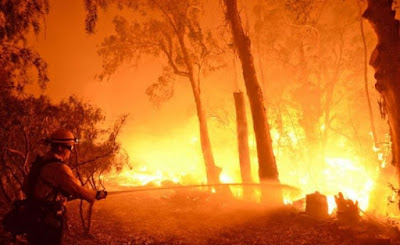 Dekati Situs Nuklir Beracun, Kebakaran Dahsyat California Berpotensi Timbulkan Bahaya Baru