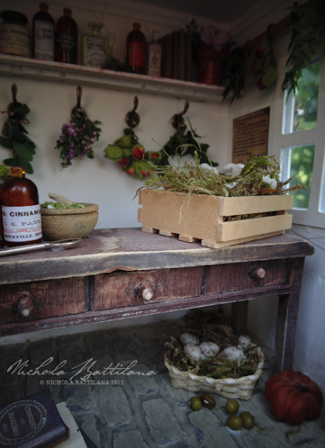 The Wortcunner's Shed for Herbalist Fairy Folk - Nichola Battilana