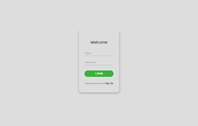 How to make Login form by using neumorphism Css