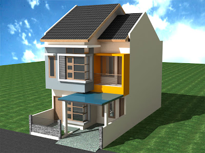 Desain Rumah Minimalis Lantai 2