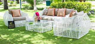 Eagle Collection Outdoor Wicker Sofa Set