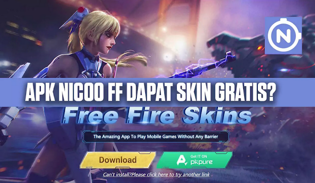 Nicoo Apk FF Download Mod All Skin + Auto Headshot Terbaru 2022