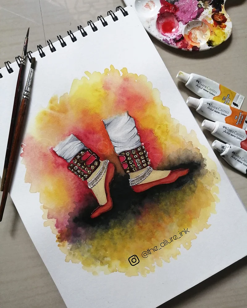 Watercolor painting