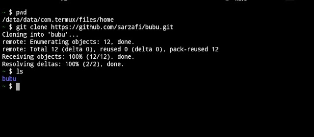 Cara :: Gunakan Git Clone di Termux Android