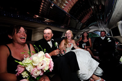 In the Limo At A Guelph Wedding