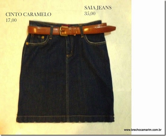 saia cinto caramelo