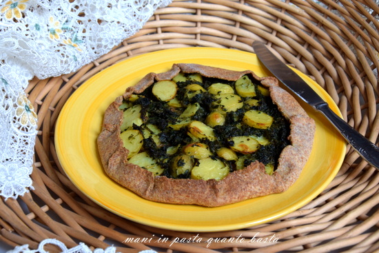 Chard galette