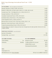 Wells Fargo Advantage International Bond A (ESIYX)