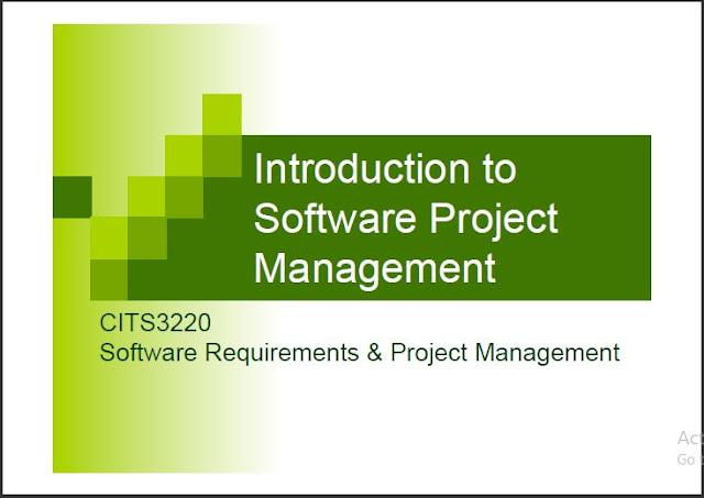 Introduction to Software Project Management pdf