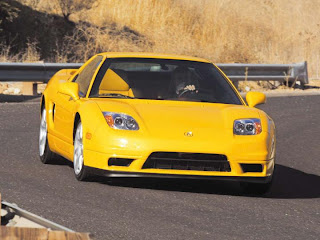 Acura NSX sports front view