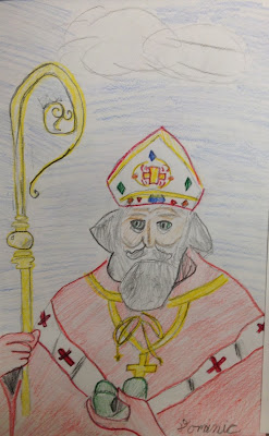 Catholic Saint Drawing Art Contest