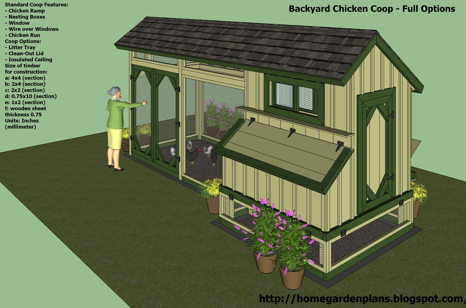 M200 - Chicken Coop Plans Construction - Chicken Coop Design - How To 