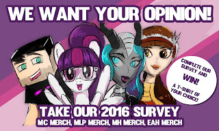 MLPMerch Survey: We'd Love to Hear From You! (Poll #100)